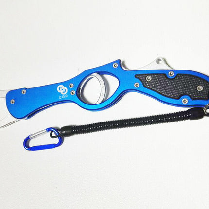 フィッシュグリップ 握りやすいピストル型で大型魚にも アルミ製 超軽量 フィッシュキャッチャー バス釣り 魚掴み 魚ばさみ 釣り ボガグリップ 大型魚用 ルアー用