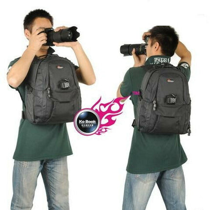 超大容量 カメラバッグ  一眼レフ  カメラ＋最大７本のレンズが収納可能！リュックサックタイプ 三脚装着可 レインカバー付き