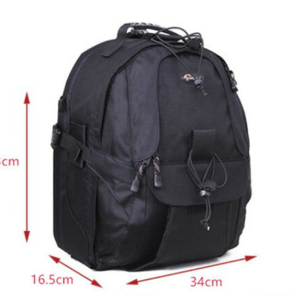 超大容量 カメラバッグ  一眼レフ  カメラ＋最大７本のレンズが収納可能！リュックサックタイプ 三脚装着可 レインカバー付き