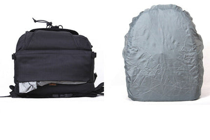 超大容量 カメラバッグ  一眼レフ  カメラ＋最大７本のレンズが収納可能！リュックサックタイプ 三脚装着可 レインカバー付き