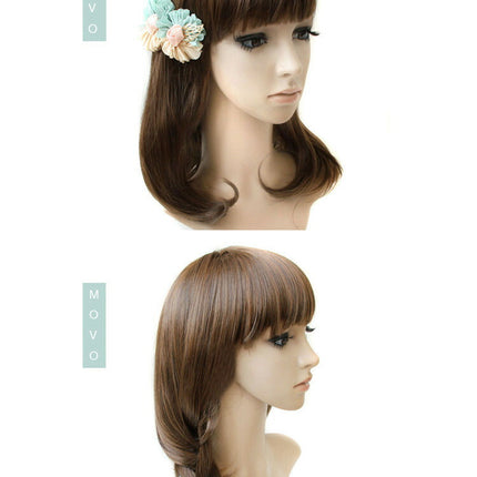 movo　ふんわり フラワー　バレッタ／ヘアアクセサリー　ヘアピン/オシャレ/上品/結婚式/パーティー　