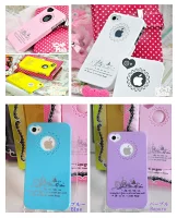 iphone4s　iphone4　超薄　ハート　フラワーアイフォンケース　人気カバー　カスタムジャケット