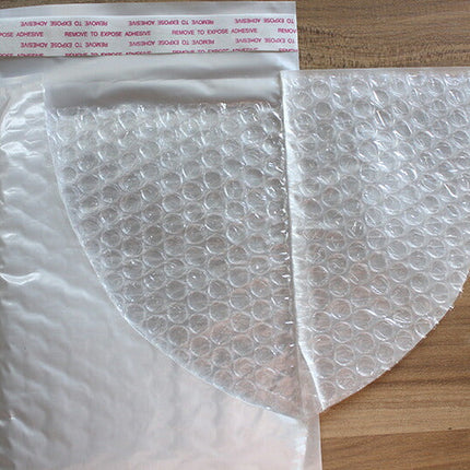 プチプチ封筒 内寸125ｘ180mm 100枚 テープ付き のり付き/発送用/緩衝材/封筒/エアパッキン/ポップエコ/ウィバッグ/包装資材/梱包資材/クッション封筒