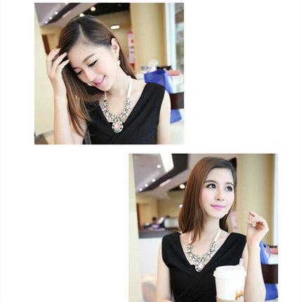 セール　付け襟　アンティークゴールド 　ピンク　カラストーン　ネックレス　つけえり　　チョーカー　結婚式 パーティーネックレス