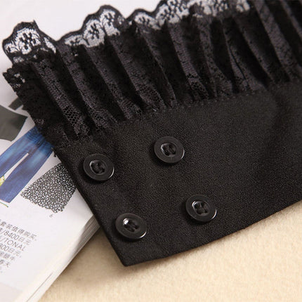 再入荷★ 付け袖 つけ袖 レース つけそで レディース白 黒  レース 付袖 アクセサリー付け袖