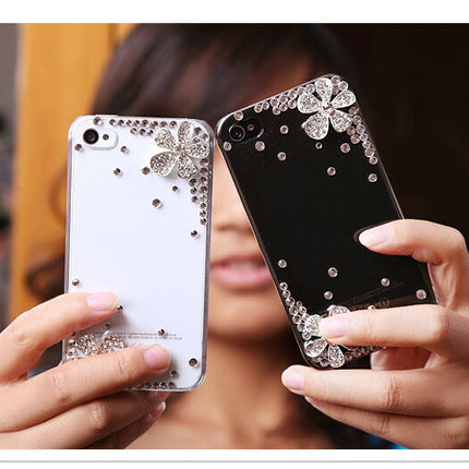 メタルデコパーツ フラワー　五つ葉　シルバー・ハンドメイドパーツ・アクセサリー・デコパーツ　花　金属カメリアパーツ・1個