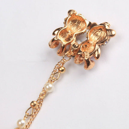 新作デコパーツ キラキラ クマパーツ スワンパーツ　ハート メタルデコパーツ ハンドメイドパーツ キャラクター アクセサリー材料