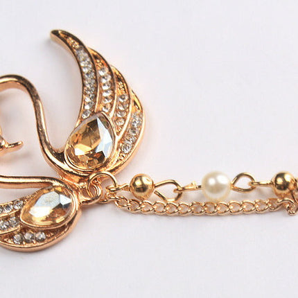 新作デコパーツ キラキラ クマパーツ スワンパーツ　ハート メタルデコパーツ ハンドメイドパーツ キャラクター アクセサリー材料