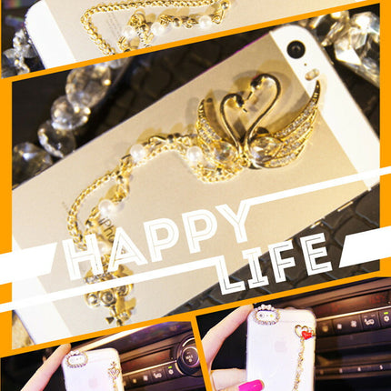 新作デコパーツ キラキラ クマパーツ スワンパーツ　ハート メタルデコパーツ ハンドメイドパーツ キャラクター アクセサリー材料