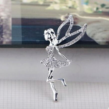 デコパーツ エンジェル 羽パーツ ハンドメイドパーツ　キラキラ シルバー アクセサリー材料 金属カメリアパーツ アクセサリー