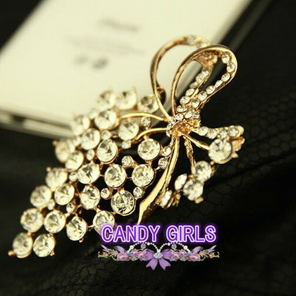 デコパーツ フラワー Grapes ブドウ メタルデコパーツ アクセサリー材料 金属カメリアパーツ