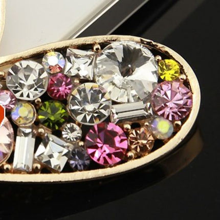 セール★デコパーツ　ハート　ハンドメイドパーツ・アクセサリー・デコパーツ デコ電パーツ　ハート　金属カメリアパーツ・1個