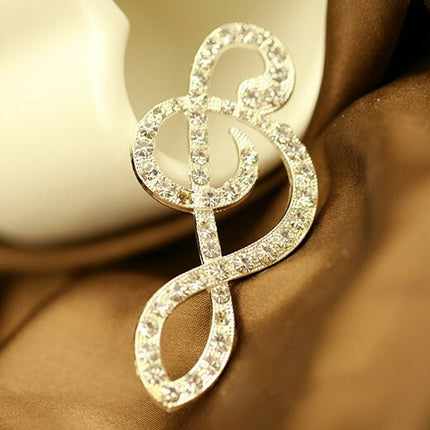 在庫処分★音符♪ハンドメイドパーツ・アクセサリー・デコパーツ　デコ電パーツ　スワロフスキー Music ミュージック・金属カメリアパーツ ・1個