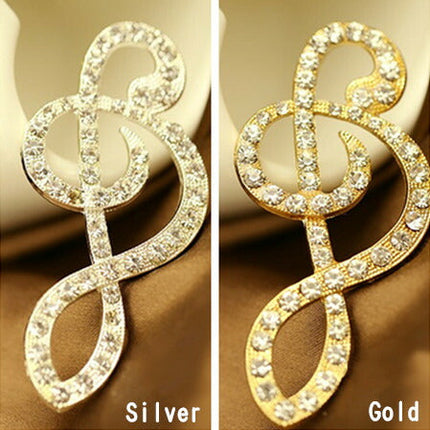 在庫処分★音符♪ハンドメイドパーツ・アクセサリー・デコパーツ　デコ電パーツ　スワロフスキー Music ミュージック・金属カメリアパーツ ・1個