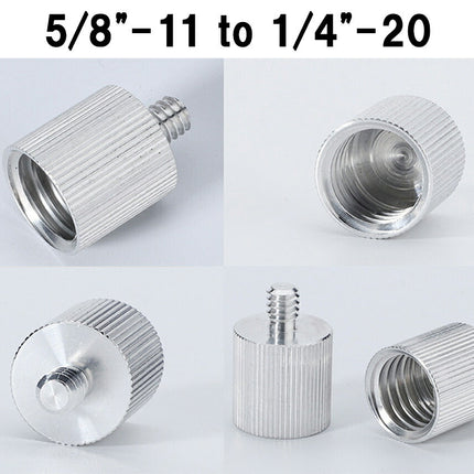 ボルト 変換アダプター FUKUDA 福田 フクダシリーズ レーザー墨出し器のエレベーター三脚 規格変換用リターニングスクリュー ネジ1/4インチ ⇔ 5/8インチ 1/4"-20 ⇔ 5/8"-11