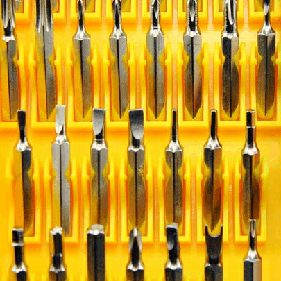 H ドライバーセット 訳あり★変換名人 45in1 精密 トルクス プラス マイナス + - 星型 ビット ネジ グリップ ピンセット 延長バー マグネット 磁石 スマホ/iPhone/眼鏡/PS3/PS4  工具 道具 専用ケース 修理/分解/特殊/ケース  ヘッドスローブ ビット付け替え式